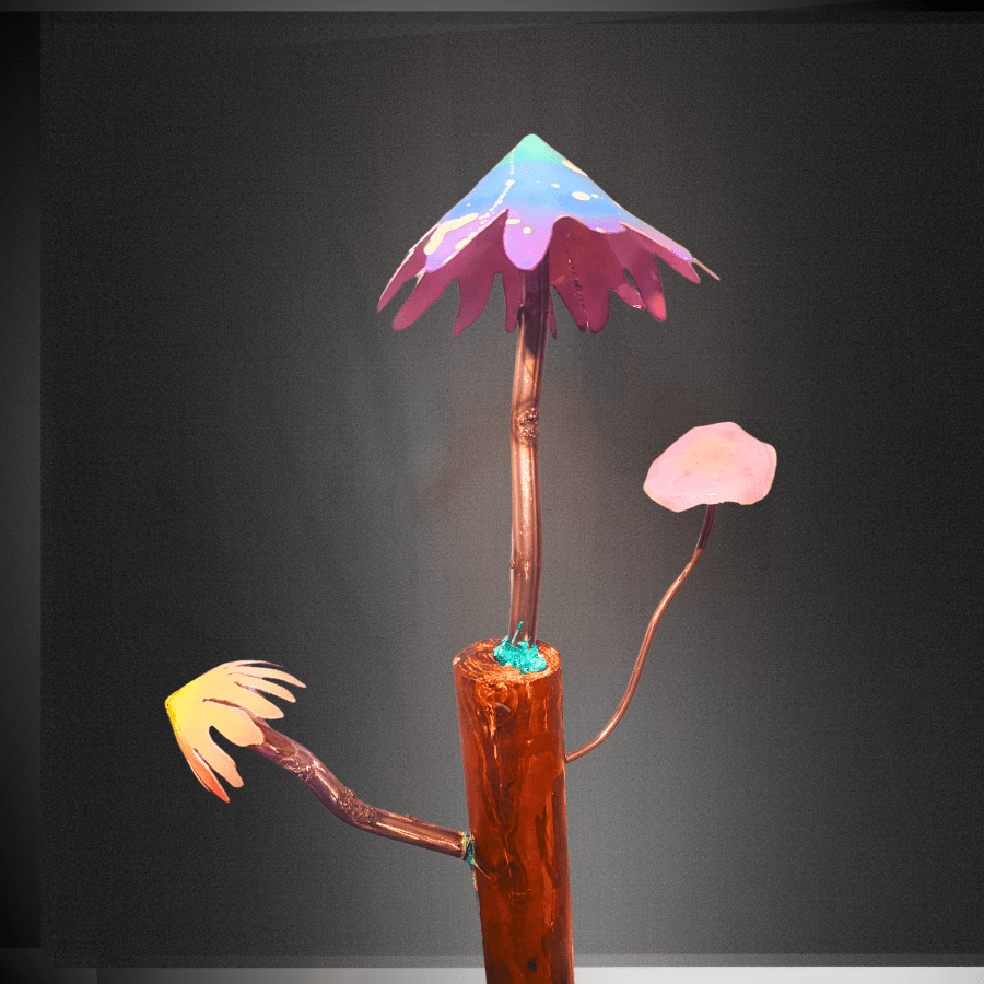 Fairy Garden Mushroom Trio v2