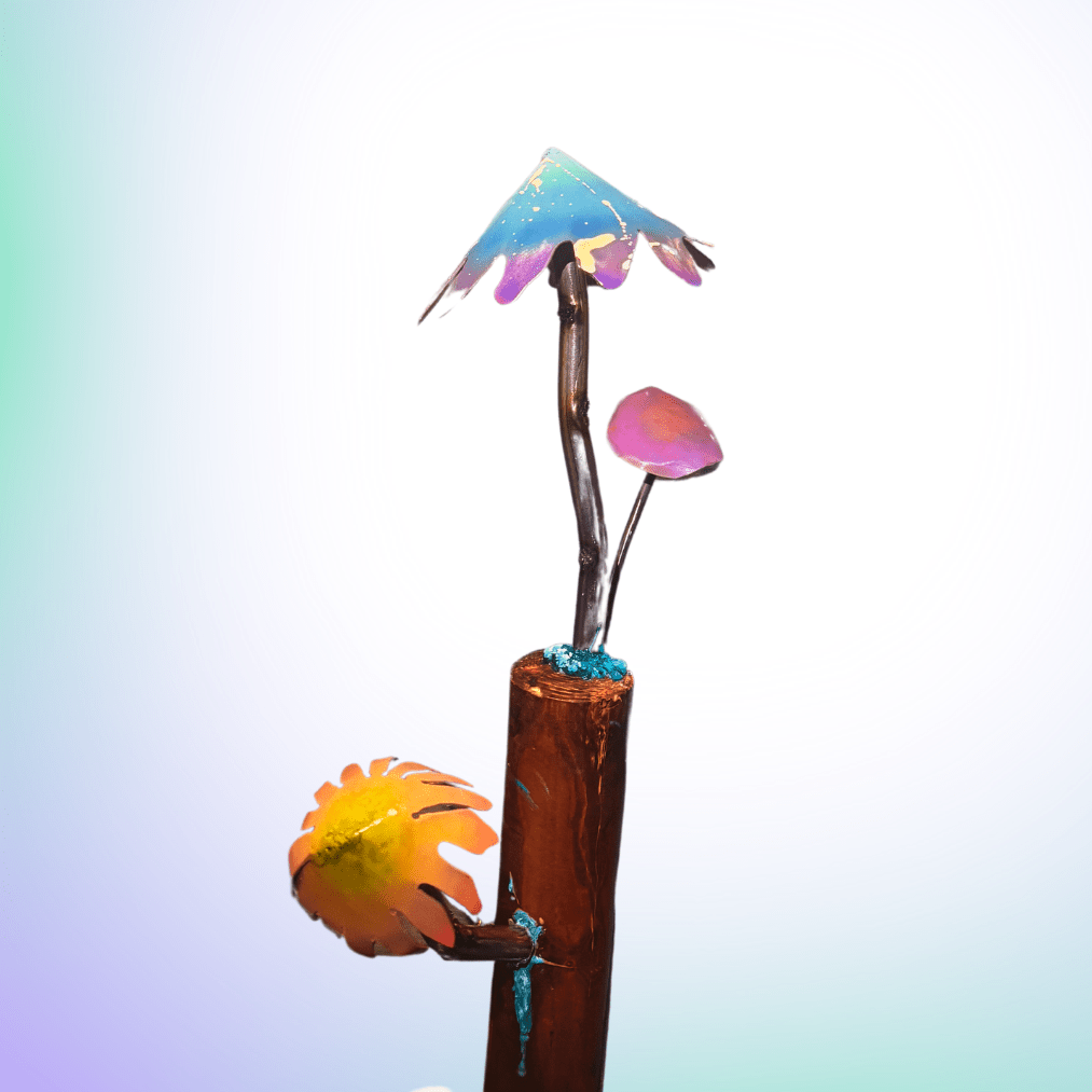Fairy Garden Mushroom Trio v2