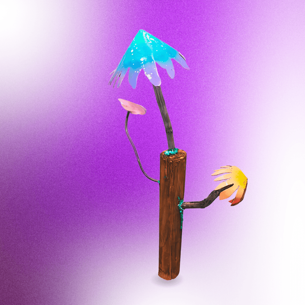 Fairy Garden Mushroom Trio v2
