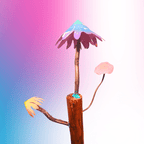 Fairy Garden Mushroom Trio v2